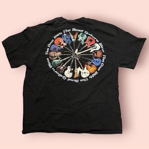 The One With The Most Guitar’s Wins Black T-Shirt